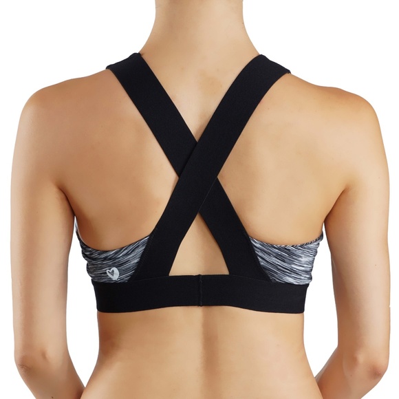 Sports Bra yoga top with breathable open back - Picture 2 of 3